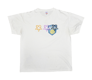 Muddy Heartagram Tee (custom) - Large