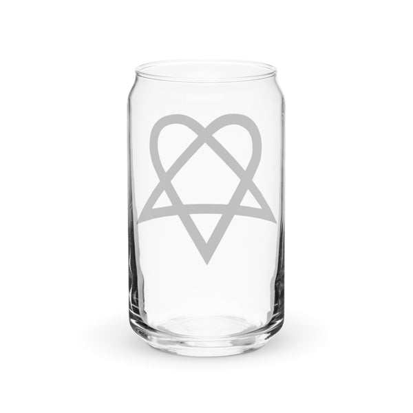 Bam Heartagram Can-shaped glass