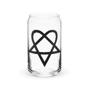 Bam Heartagram Can-shaped glass