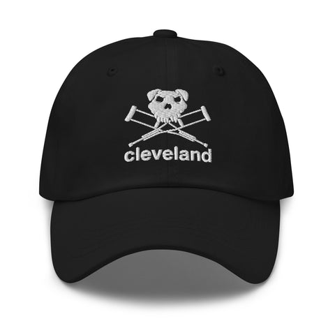 Cleveland Dog Crutches Embroidered Hat