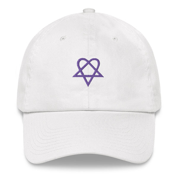 Heartagram Embroidered Bam Dad hat