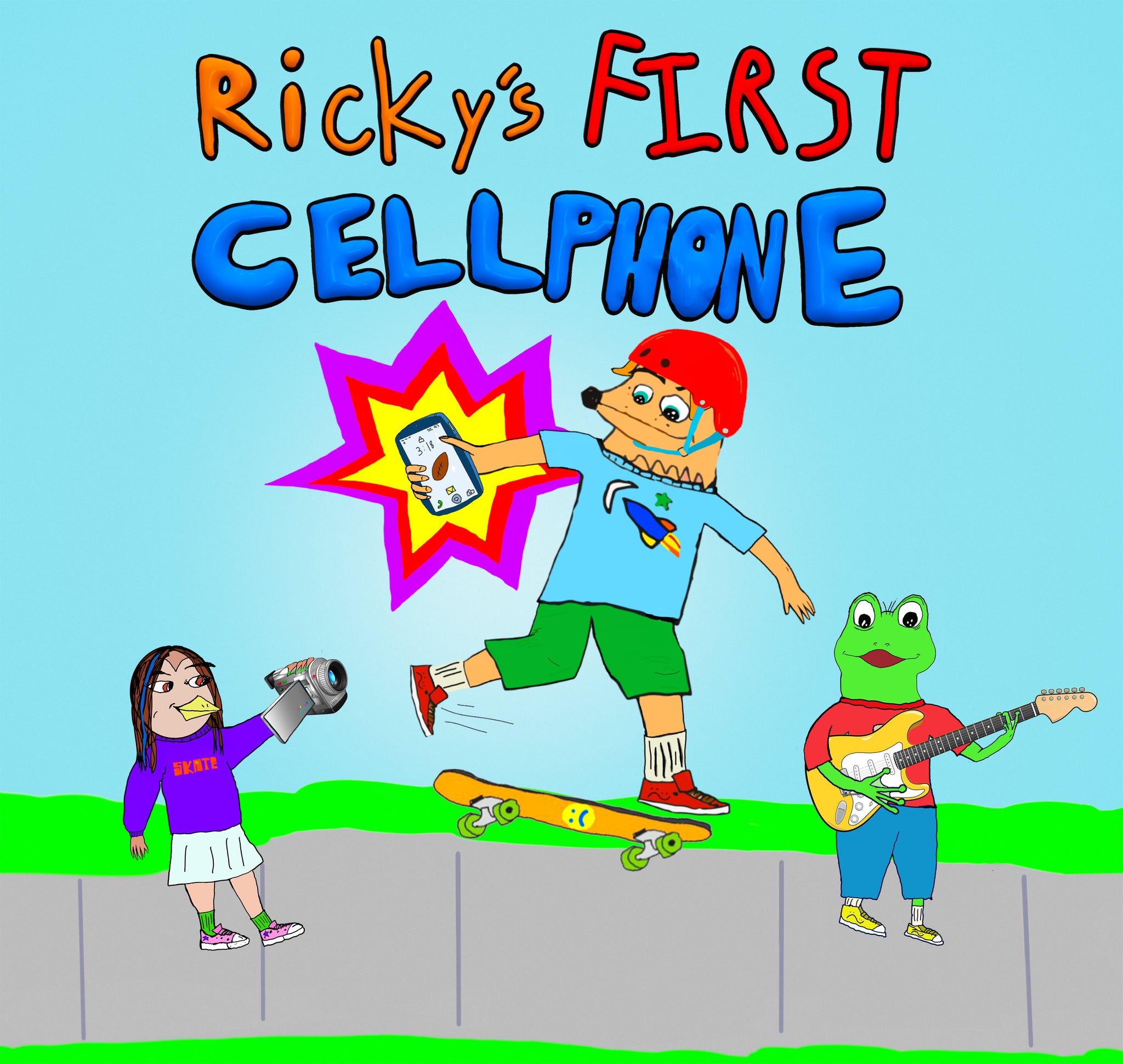 Ricky's First Cellphone