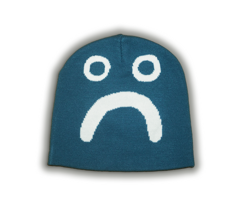 Happy Sad Beanie Teal