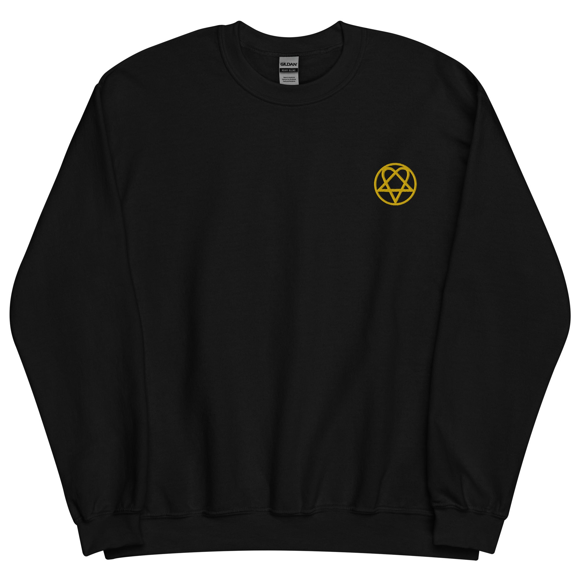 Heartagram Embroidered Crewneck Sweatshirt