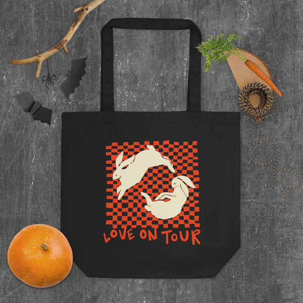 Love On Tour Bunny Eco Tote Bag