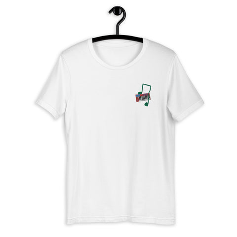 Midi Keyboard Embroidered Tee