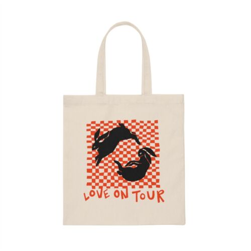 HSLOT Bunny tan Eco Tote Bag