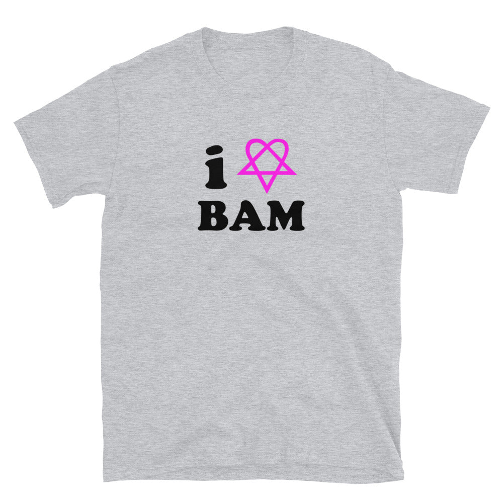 I Love Bam Tee Heartagram Heart