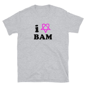 I Love Bam Tee Heartagram Heart