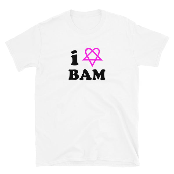 I Love Bam Tee Heartagram Heart