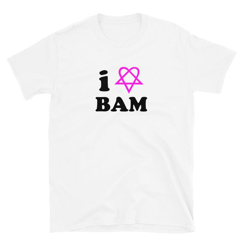 I Love Bam Tee Heartagram Heart