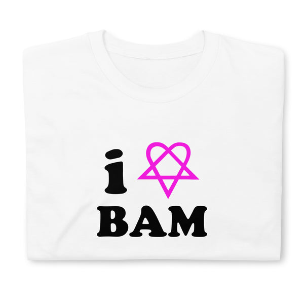 I Love Bam Tee Heartagram Heart