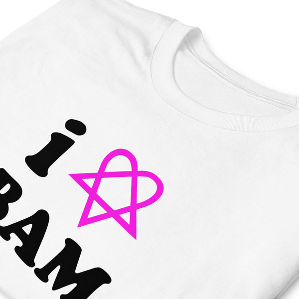 I Love Bam Tee Heartagram Heart