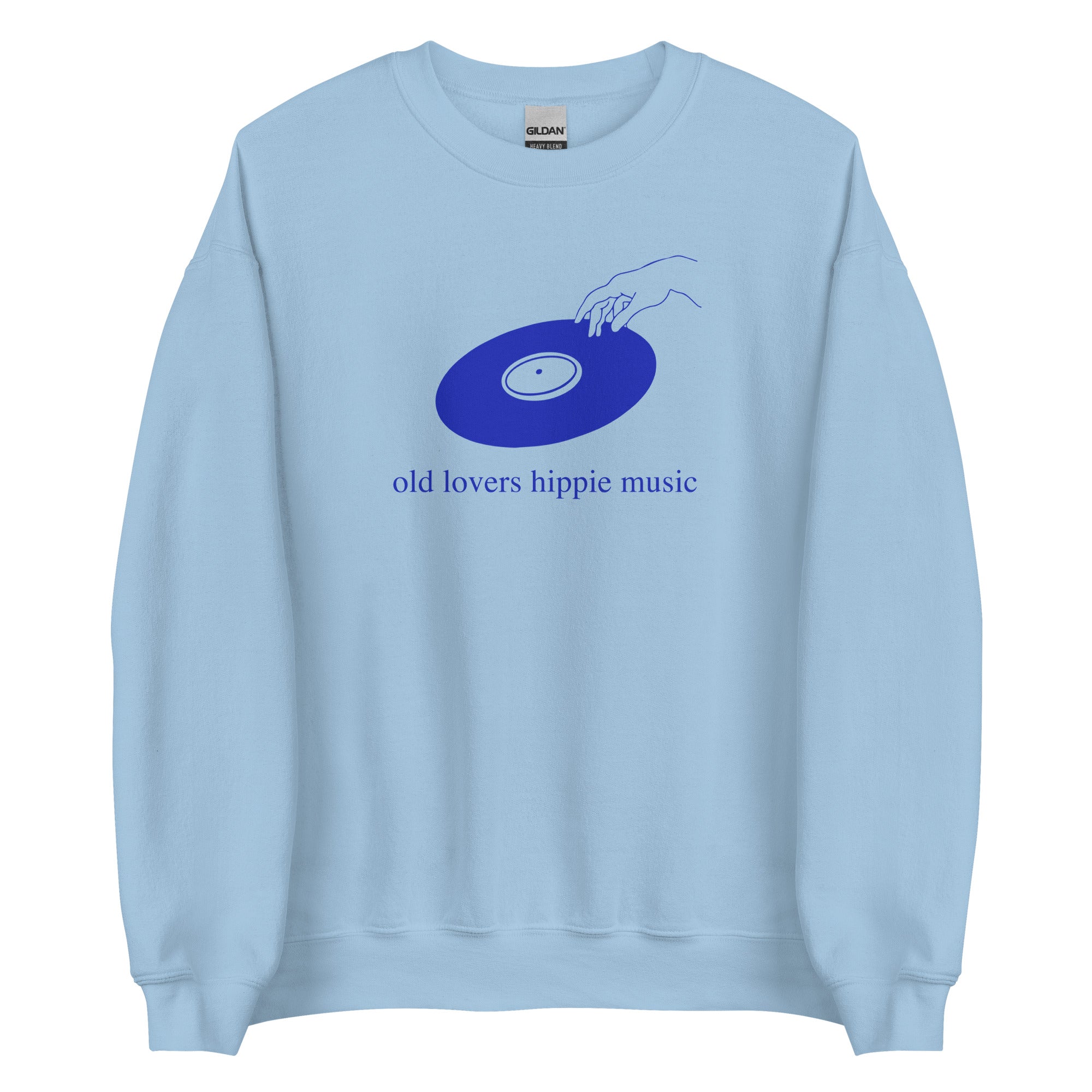 Old Lovers Hippie Music Crewneck Sweatshirt