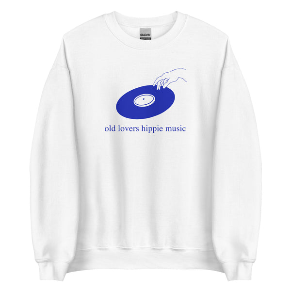 Old Lovers Hippie Music Crewneck Sweatshirt