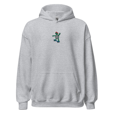 Skate Turtle Embroidered Hoodie