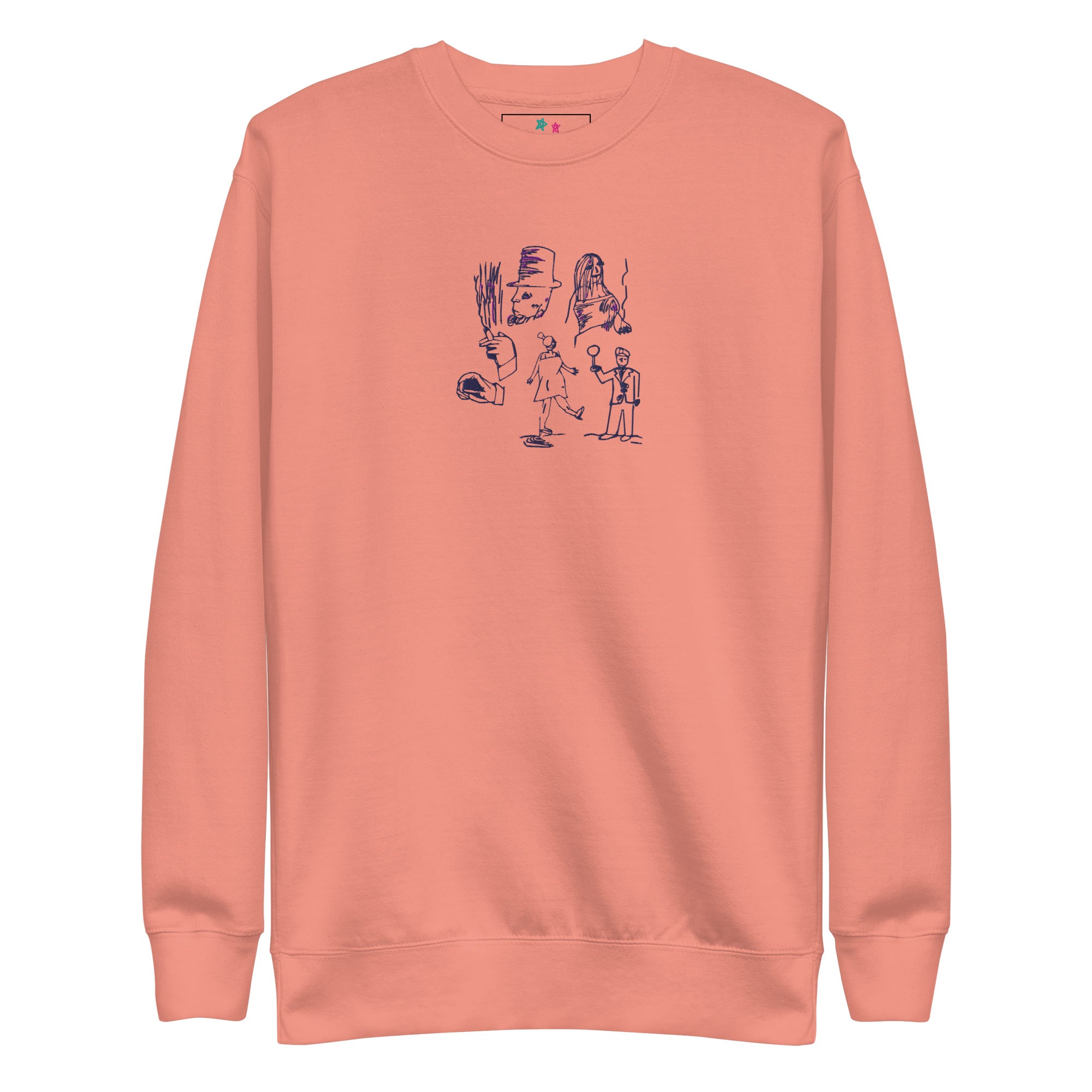 Adult Games Embroidered Crewneck Sweatshirt