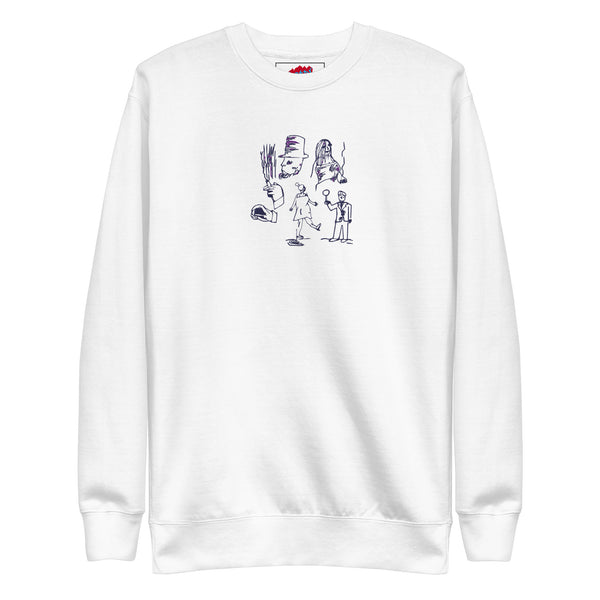 Adult Games Embroidered Crewneck Sweatshirt