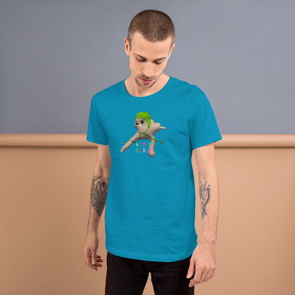 Green Hat Dog Tee