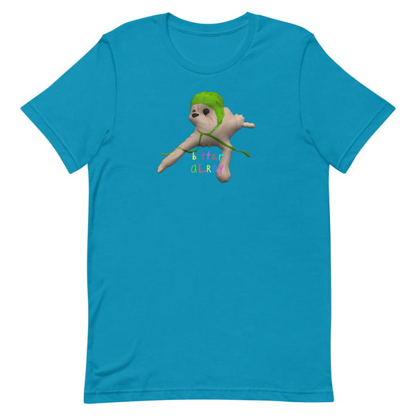 Green Hat Dog Tee