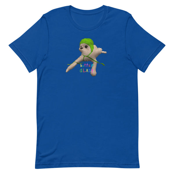 Green Hat Dog Tee